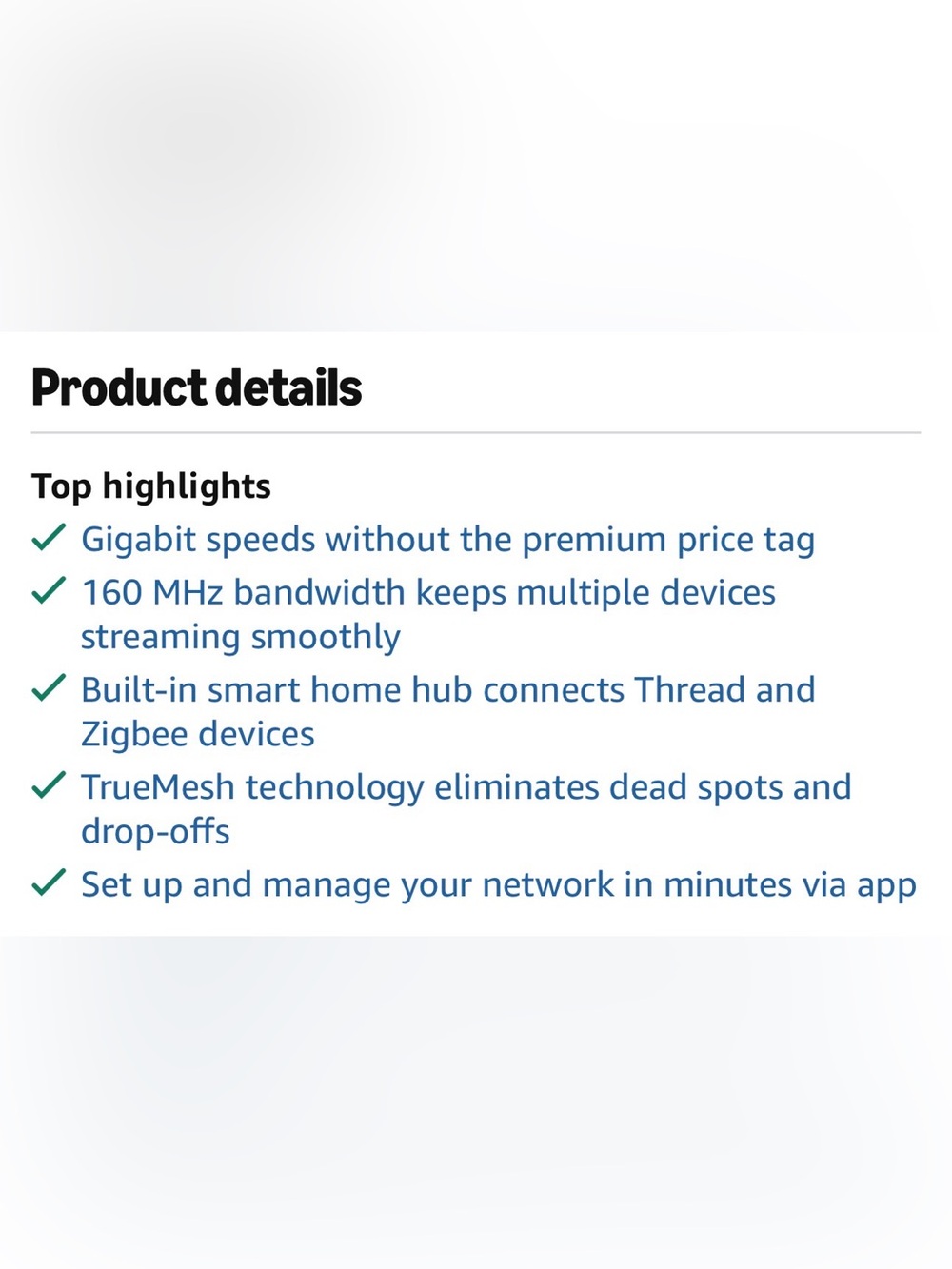 EERO 6+Mesh WiFi Router - Picture 3 of 3